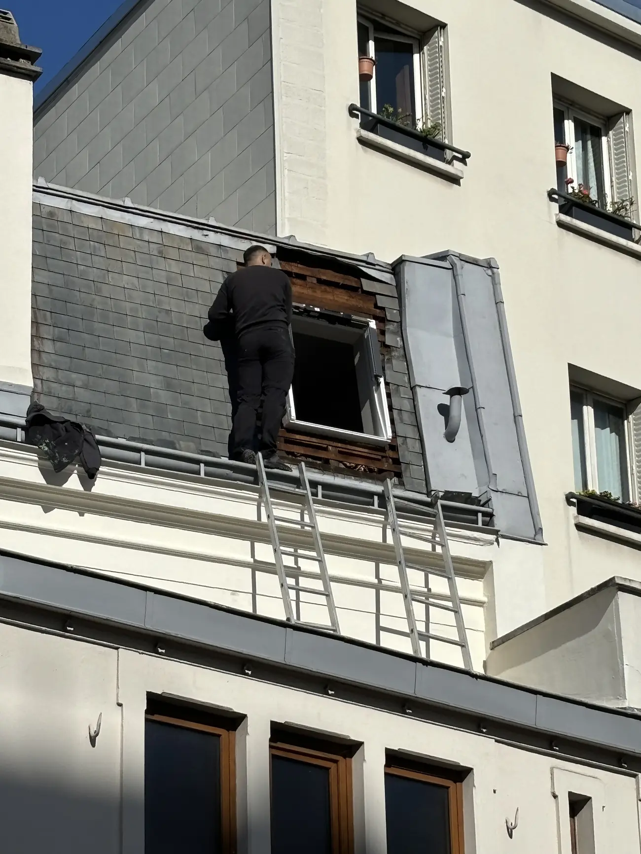 Travaux de couverture en ardoise — Toiture ardoise