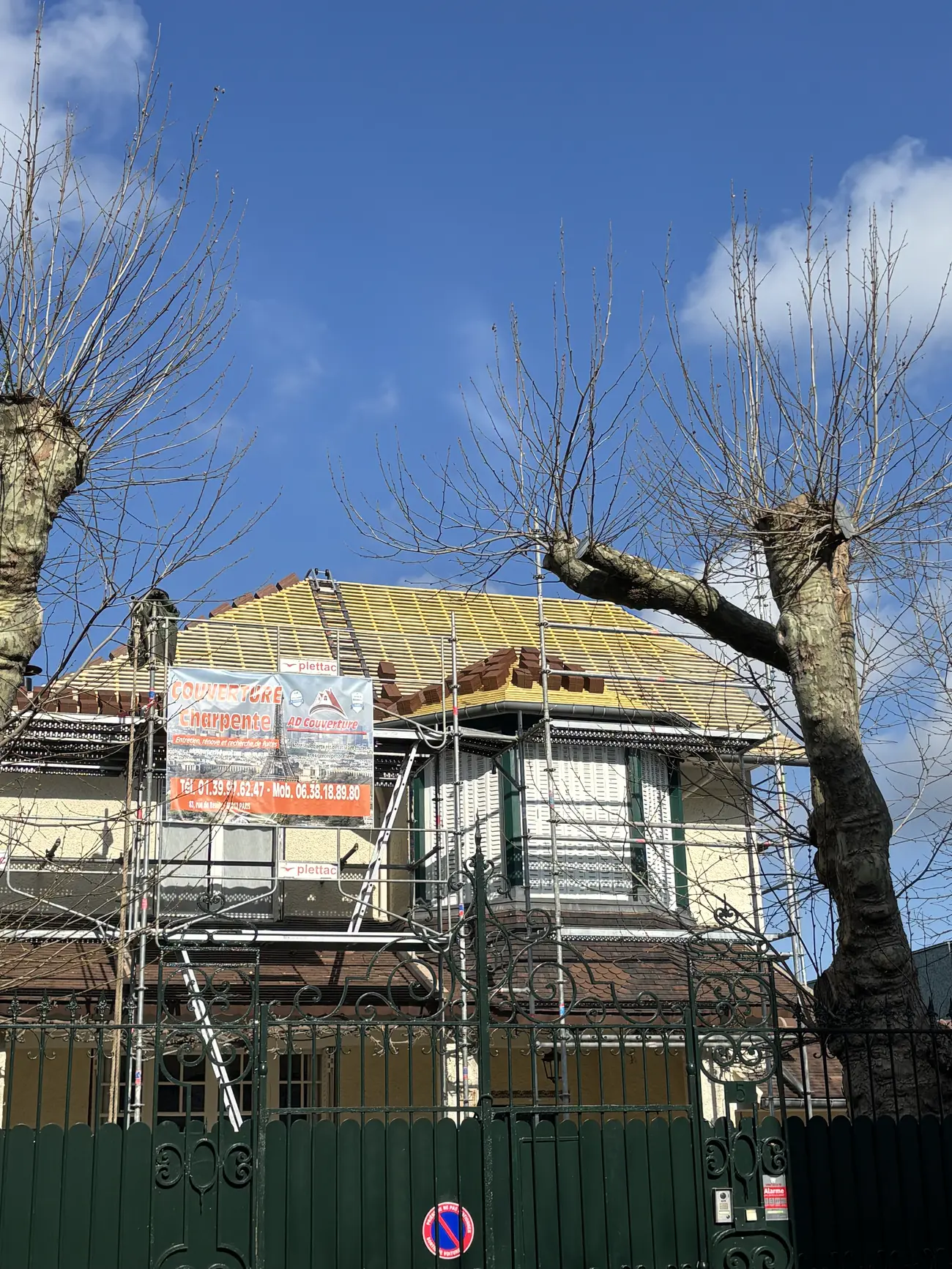 Ravalement de façade en cours — Façade & ravalement
