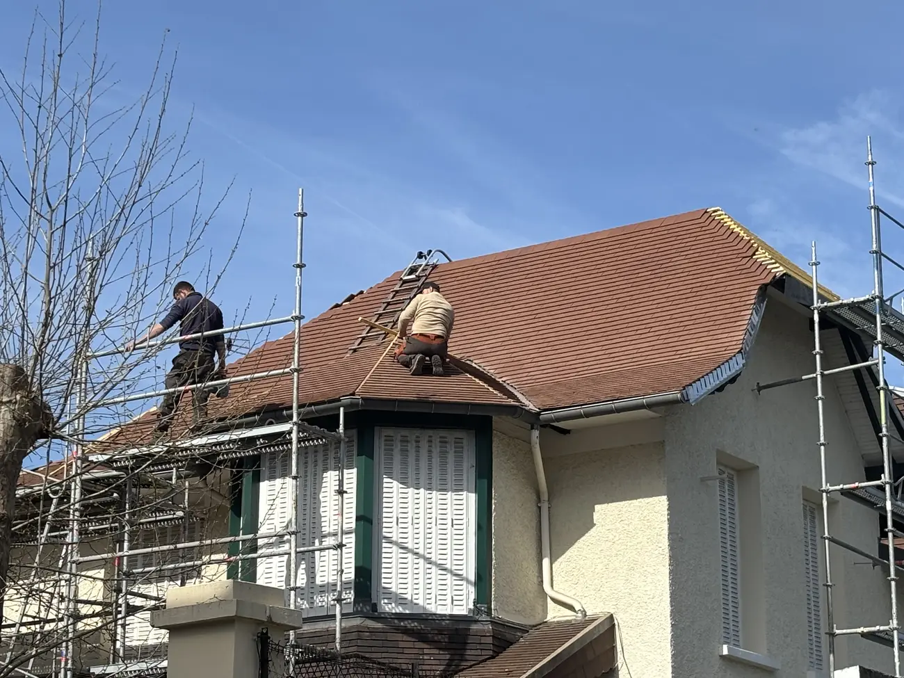 Réfection de toiture en tuiles — Toiture tuile