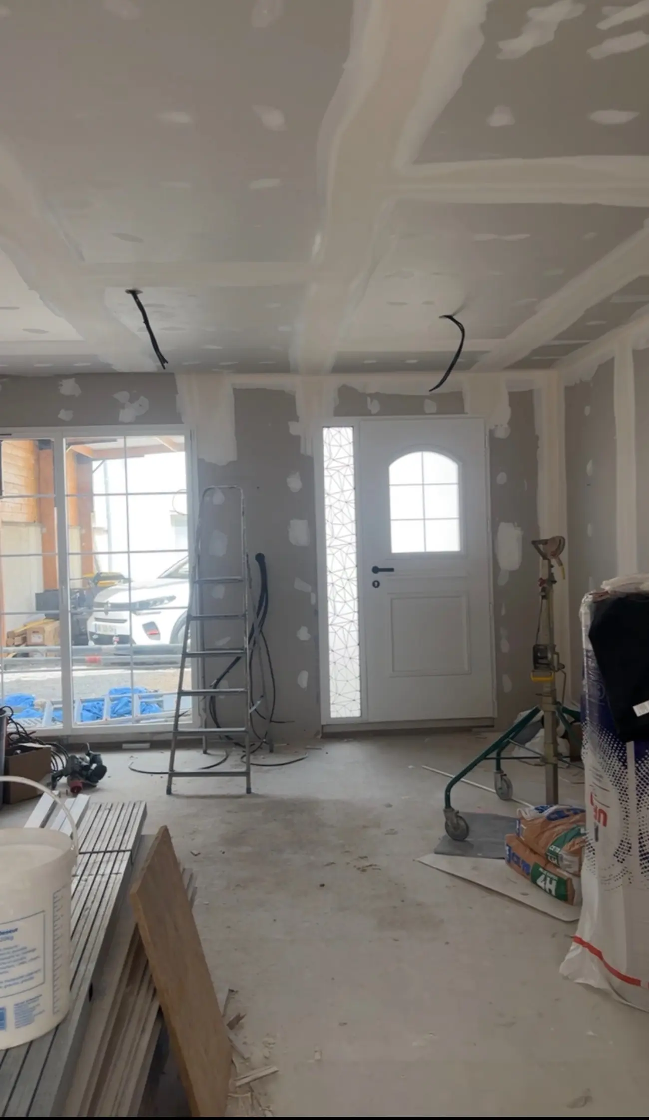 Rénovation intérieure en cours — Rénovation intérieure