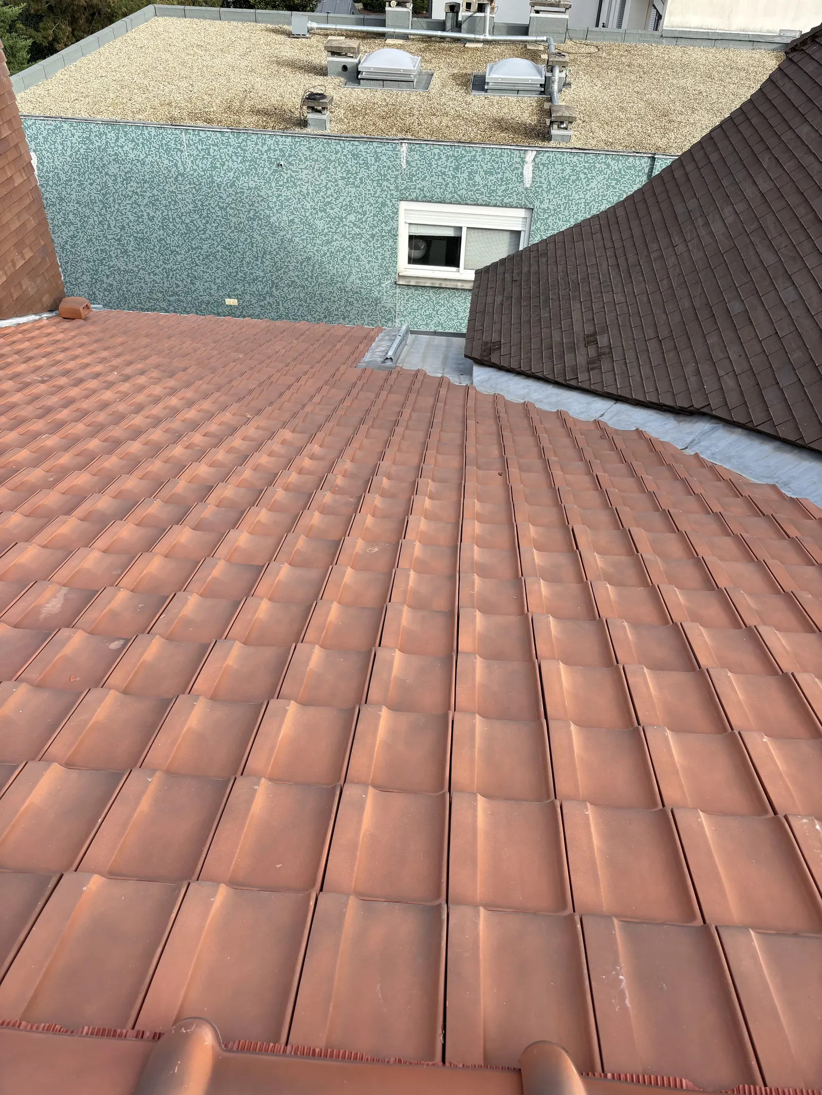 Couverture en tuiles terre cuite — Toiture tuile